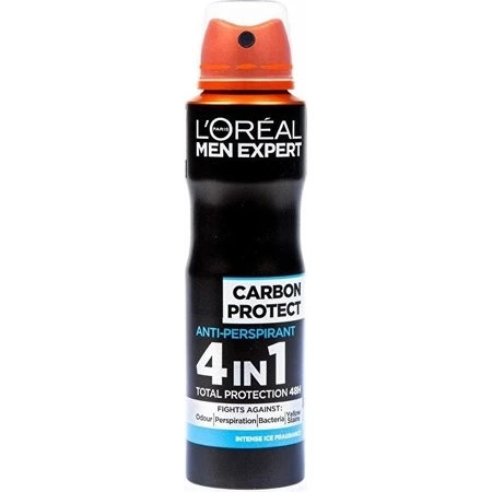 L'Oréal Paris Men Expert Carbon Protect AP 1×150 мл, антиперспирант-спрей: цены и характеристики