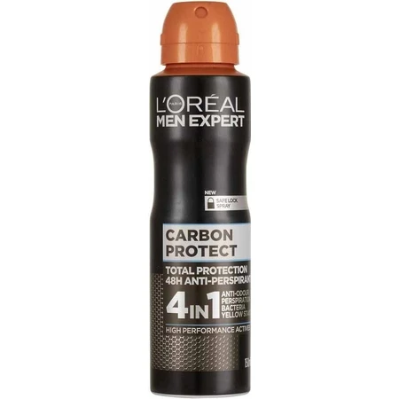 L'Oréal Paris Men Expert Carbon Protect AP 1×150 мл, антиперспирант-спрей: цены и характеристики