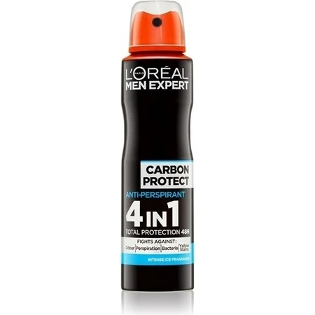 L'Oréal Paris Men Expert Carbon Protect AP 1×150 мл, антиперспирант-спрей: цены и характеристики