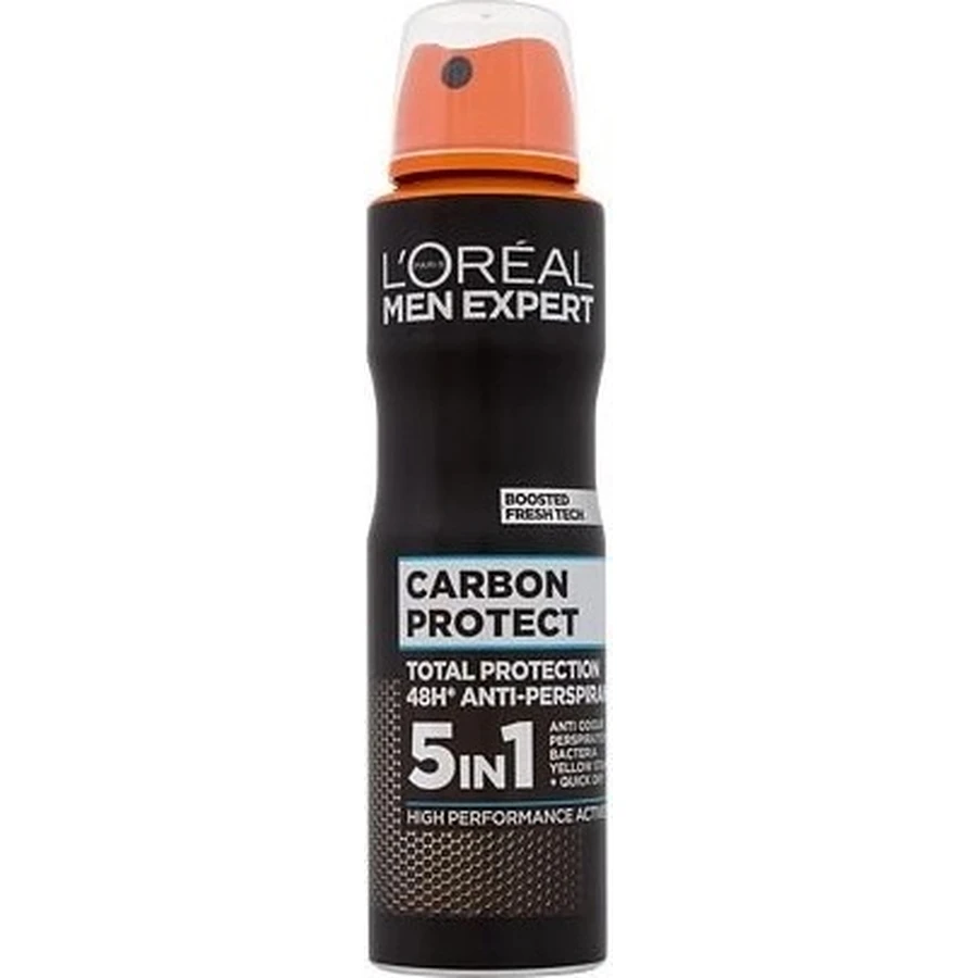 L'Oréal Paris Men Expert Carbon Protect AP 1×150 мл, антиперспирант-спрей: цены и характеристики