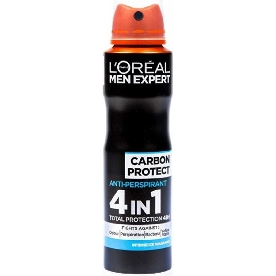 L'Oréal Paris Men Expert Carbon Protect AP 1×150 мл, антиперспирант-спрей: цены и характеристики