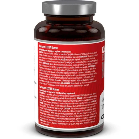 CarnoMed Carnosine Extra Burner 120 капсул: цены и характеристики