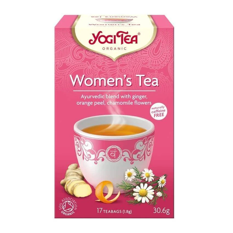 Фіточай Yogi Tea Woman's Tea, фільтр-пакетик 1.8 г, 17 шт.: ціни та характеристики
