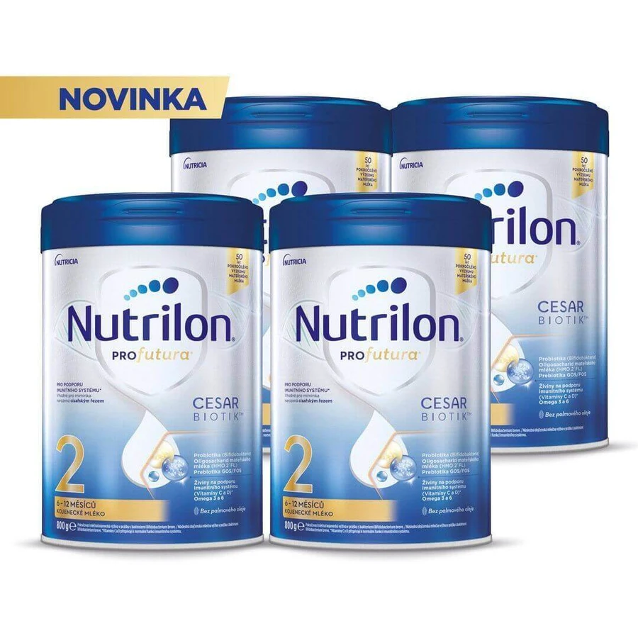 Nutrilon Profutura Cesarbiotik 2 последующее молоко 6-12 месяцев 800 г: цены и характеристики