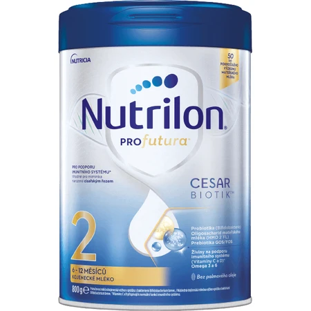 Nutrilon Profutura Cesarbiotik 2 последующее молоко 6-12 месяцев 800 г: цены и характеристики