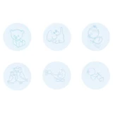 Халат для новорожденных, 100 x 100 см, хлопок 100%, халат с капюшоном, розовый, 1 шт.
