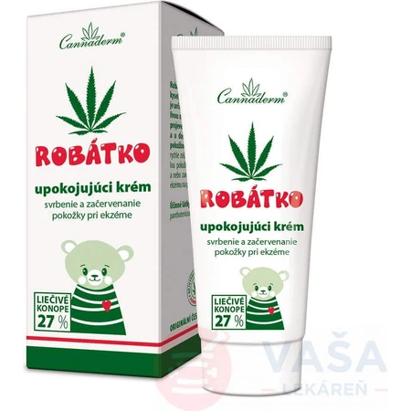 Заспокійливий крем Cannaderm ROBATO 1×50 г, заспокійливий крем: ціни та характеристики