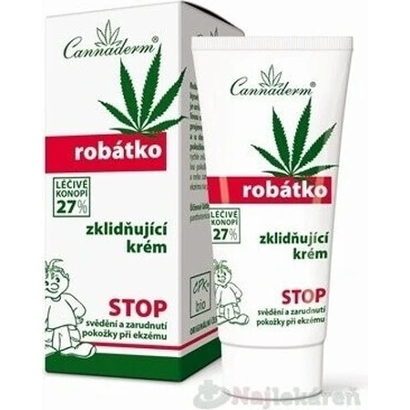 Заспокійливий крем Cannaderm ROBATO 1×50 г, заспокійливий крем: ціни та характеристики