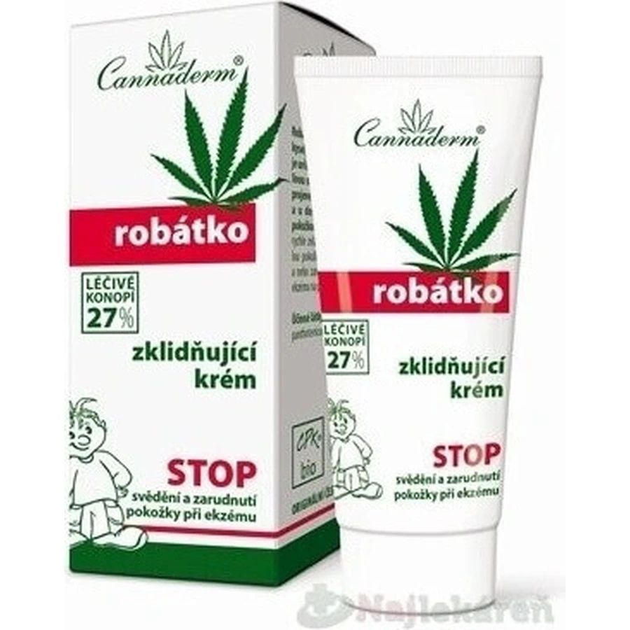 Заспокійливий крем Cannaderm ROBATO 1×50 г, заспокійливий крем: ціни та характеристики