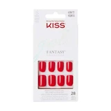 Fake Gel Fantasy Colour, Whatever Short Squoval, Kiss