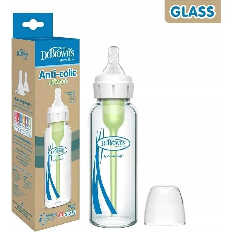 Dr.Browns faa GLASS, 250 мл 1×1 шт, грудное вскармливание faa 250 мл: цены и характеристики
