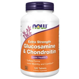 Now Foods Glucosamine & Chondroitin, глюкозамін з хондроїтином, 120 таблеток