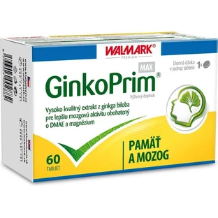WALMARK GinkoPrim MAX 1×30 табл, пищевая добавка