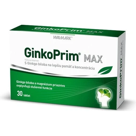 WALMARK GinkoPrim MAX 1×30 табл, пищевая добавка: цены и характеристики