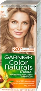 Перманентна фарба для волосся Colour Naturals 8.1 дуже світлий блонд, 1 шт.
