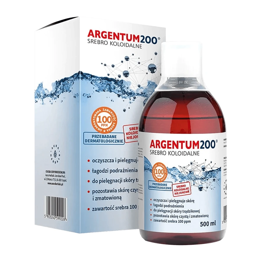 Argentum 200 Тоник для лица Коллоидное серебро 100 PPM, 500 мл: цены и характеристики
