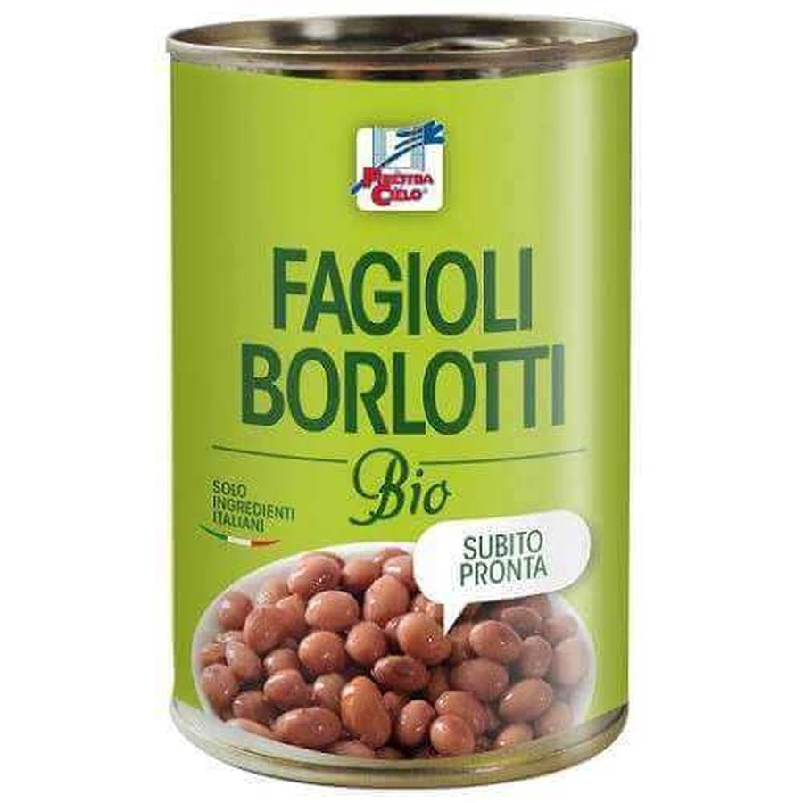 Квасоля Barlotti Organic, 400 г, La Finestra sul Cielo: ціни та характеристики