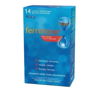 Ферротон Spatone Ferrotone, пакетик 25 мл, 14 шт.