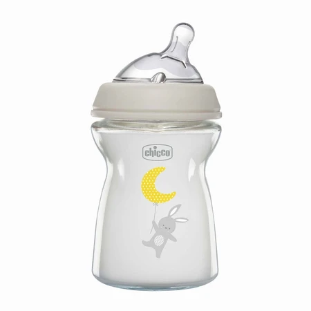 Склянка для грудного вигодовування Chicco Faa Natural Feeling нейтральна 0м+ 250 мл: ціни та характеристики
