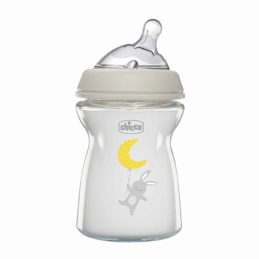 Склянка для грудного вигодовування Chicco Faa Natural Feeling нейтральна 0м+ 250 мл: ціни та характеристики