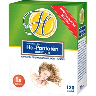 Ha-Pantothen Optimum воск для кожи и ногтей, 120 таблеток