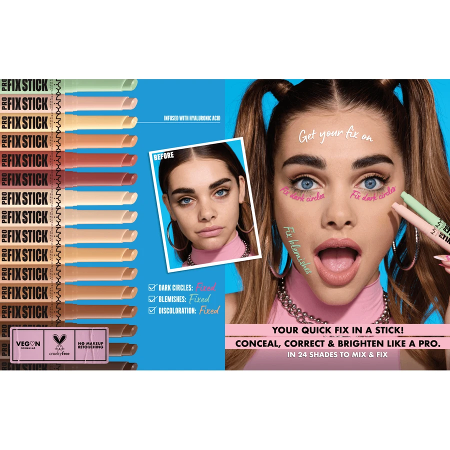 NYX Professional Makeup Pro Fix Stick Concealer 07 Мягкий бежевый 1,6 г: цены и характеристики