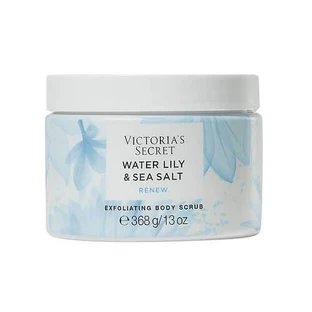 Скраб для тіла, Victoria's Secret, Морська сіль латаття, Renew Scrub, 368 г