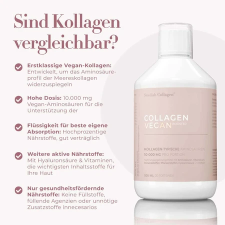 Рідкий колаген Swedish Collagen з гіалуроновою кислотою, вітамінами та мінералами 10 000 мг, 500 мл: ціни та характеристики