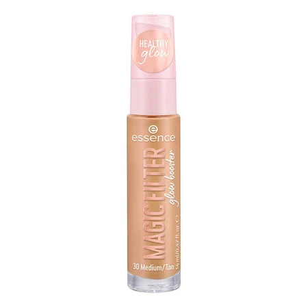 База під макіяж Glow Booster Magic Filter, 30 - середній/засмага, 14 мл, Essence: ціни та характеристики