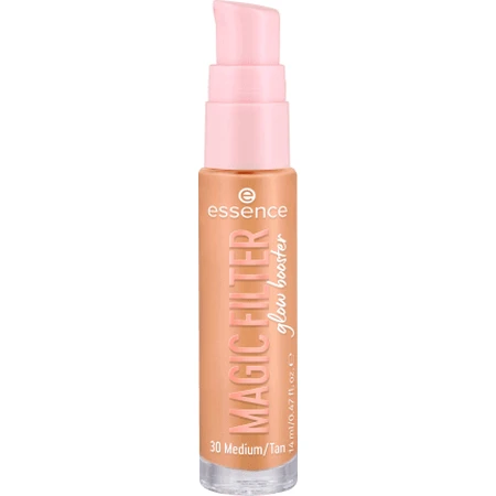 База під макіяж Glow Booster Magic Filter, 30 - середній/засмага, 14 мл, Essence: ціни та характеристики