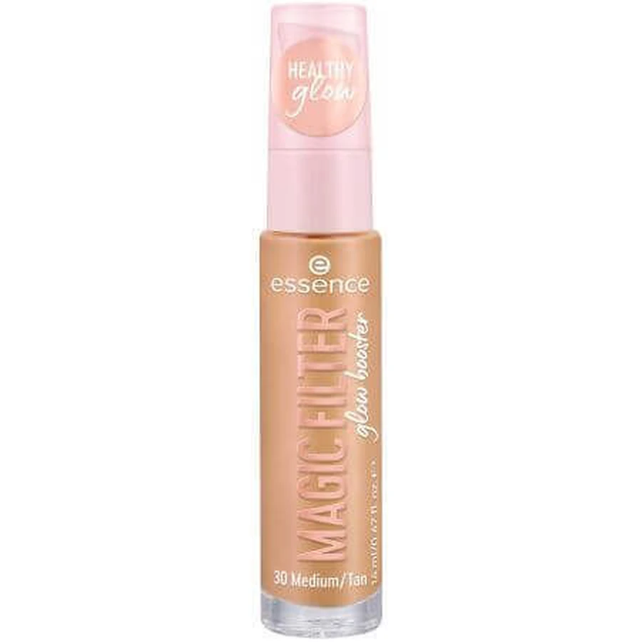 База під макіяж Glow Booster Magic Filter, 30 - середній/засмага, 14 мл, Essence: ціни та характеристики