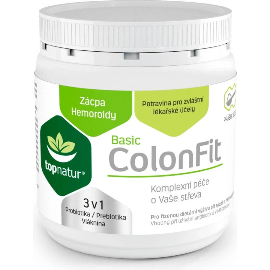 Topnatur ColonFit BASIC 1×180 cps, дієтична добавка: ціни та характеристики