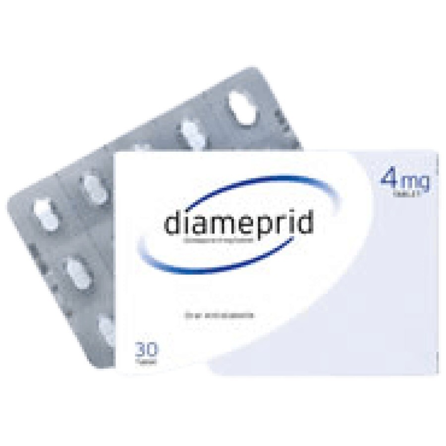 Диамеприд табл. 4 мг №30: цены и характеристики