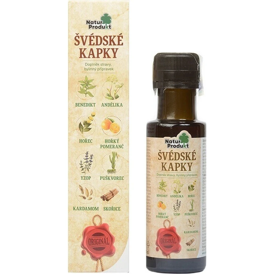 NaturProduct ШВЕДСЬКІ КАПСИ 1×100 мл, дієтична добавка: ціни та характеристики