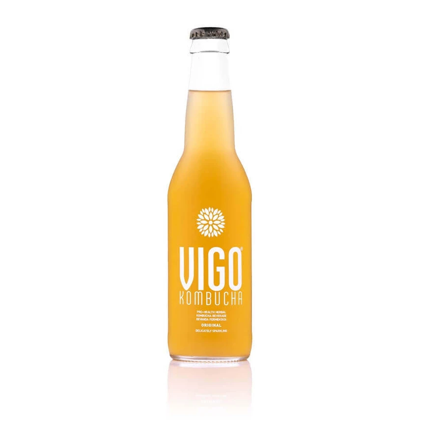 Органічний ферментований чай з пробіотиками Kombucha Original, 330 мл, Vigo: ціни та характеристики