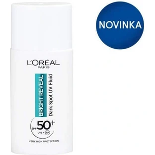L'Oréal Paris Bright Reveal денний антиультрафіолетовий флюїд SPF 50+ проти темних плям 1×50 мл, денний крем