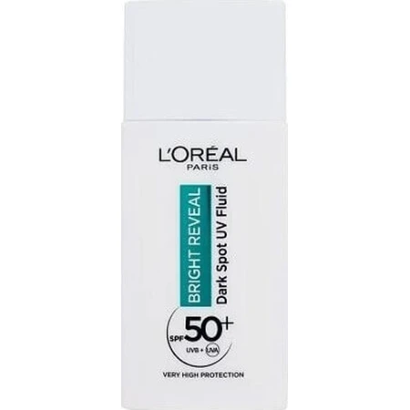 L'Oréal Paris Bright Reveal денний антиультрафіолетовий флюїд SPF 50+ проти темних плям 1×50 мл, денний крем: ціни та характеристики
