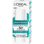 L'Oréal Paris Bright Reveal денний антиультрафіолетовий флюїд SPF 50+ проти темних плям 1×50 мл, денний крем: ціни та характеристики