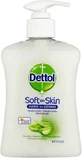 Жидкое мыло Dettol Soft on Skin Алоэ вера 250 мл
