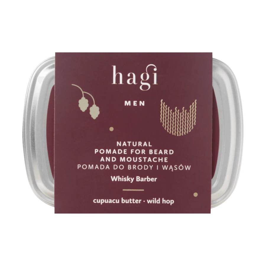 Hagi Whisky Barber, помада для бороди та волосся, 70 мл: ціни та характеристики