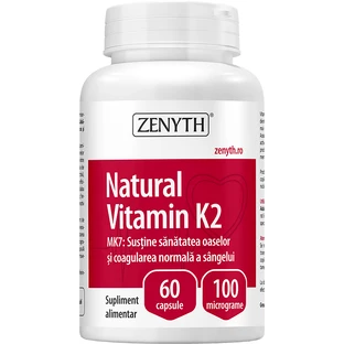 Вітамін К2, 60 + 60 капсул, Zenyth (знижка 50% на другий продукт)