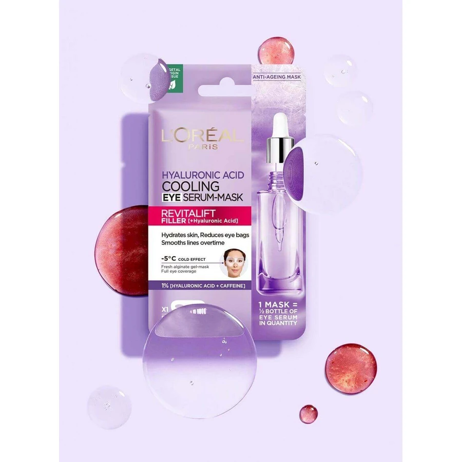 L'Oréal Paris Revitalift Filler Textile Oi Маска с охлаждающим эффектом 13 гр.: цены и характеристики