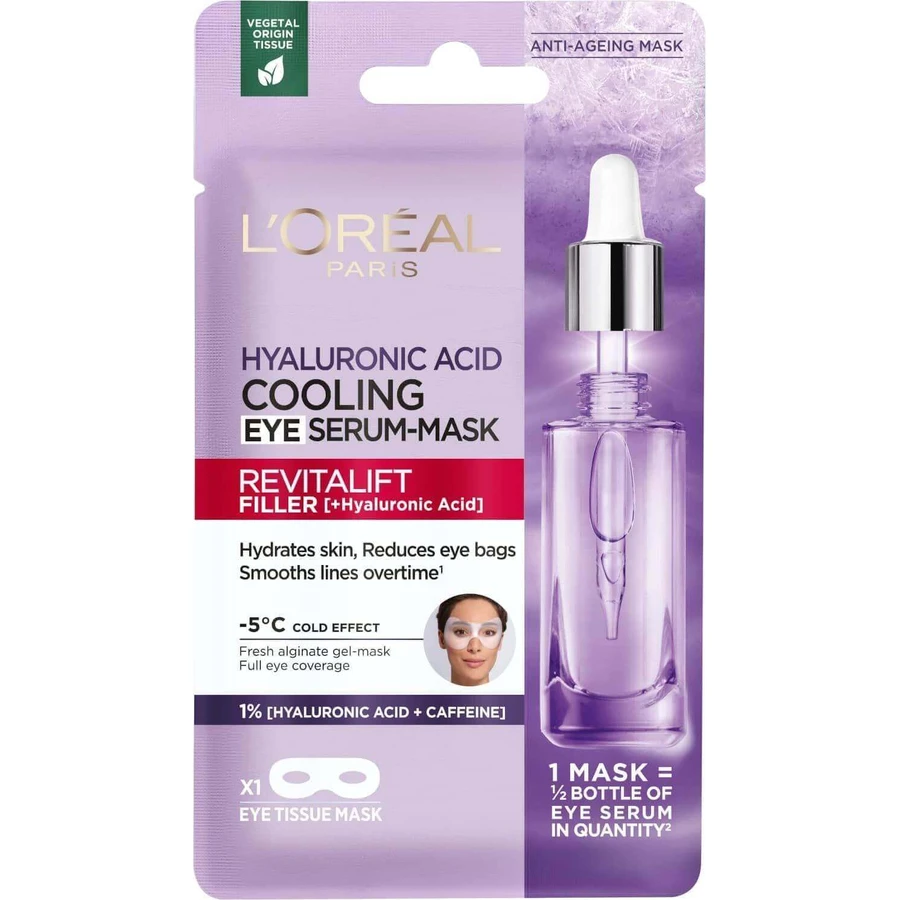 L'Oréal Paris Revitalift Filler Textile Oi Маска с охлаждающим эффектом 13 гр.: цены и характеристики