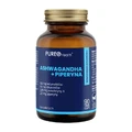 Pureo Health Ашвагандха + пиперин, 90 вегетарианских капсул