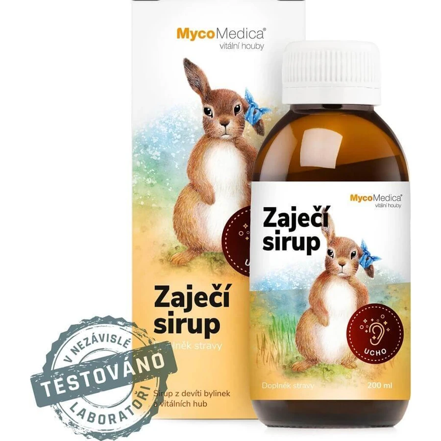 Mycomedica Zajaci Сироп 200 мл 1×200 мл: ціни та характеристики