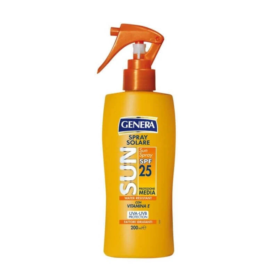 Genera SUN Солнцезащитный спрей SPF25 x 200 мл - 2812212: цены и характеристики
