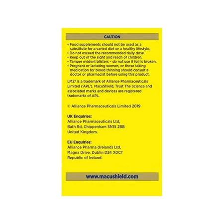 MacuShield Gold Macu Vision, 90 капсул: ціни та характеристики