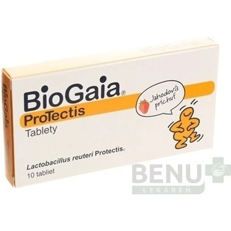 BioGaia ProTectis 1×10 шт, таблетки для ингаляций - со вкусом клубники: цены и характеристики