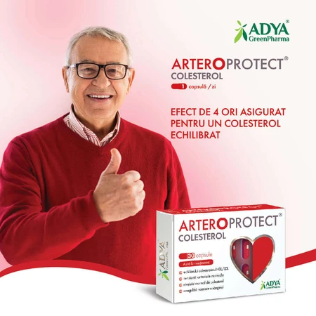 Артеріопротектор холестерину, 30 капсул, Adya Green Pharma: ціни та характеристики