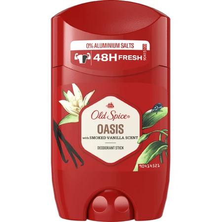 Дезодорант для чоловіків Old Spice Oasis Твердий, 48 годин свіжості з ароматом димчастої ванілі 50 мл: ціни та характеристики